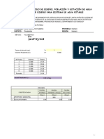 Parametros de Diseño de Agua