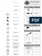 Simbologia Instalaciones Electricas - Tabla