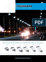 Propuesta de Recambio de Luminarias para Municipios 2017