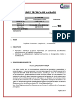 Genetica Informe 4 Fragilidad Cromosomica