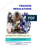 TR - Automotive Servicing NC I