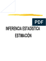 Inferencia Estadistica. Estimacion