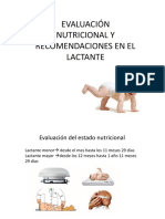 Evaluación Nutricional y Recomendaciones en El Lactante 2018 PDF