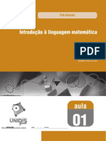 Pré-Cálculo Aula 01 PDF