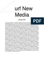 Surf New Media: Sample PDF