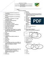 Evaluación de Conjuntos