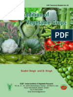 Value Addition of Vegetable Crops