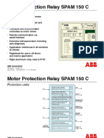 Motor Protection Relay SPAM 150 C