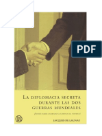 De Launay Jacques - La Diplomacia Secreta Durante Las Dos Guerras Mundiales