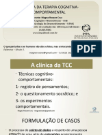 A Clínica Da Terapia Cognitiva-Comportamental