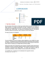 Tipos de Datos e Identificadores