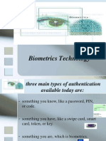 Biometrics Technology