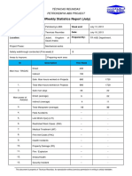 04weekly Statistics Report (July) : Técnicas Reunidas Petrokemya Abs Project