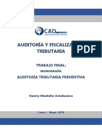 Auditoría y Fiscalización Tributaria 