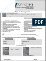 Account Opening Form