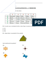 Avaliação Matemática