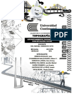 Informe Topografico N 4 Levantamiento Estacion Total