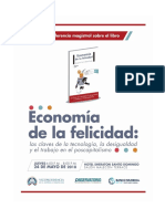 Relatoría Conferencia y Conversatorio - Economía de La Felicidad