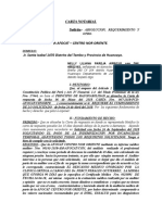 Absolucion y Requerimiento de Indemnizacion Del Afocat Centro Nor Oriente Nelly Liliana Pareja