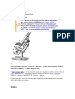 Microscópio Óptico