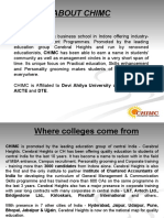 About Chimc: CHIMC Is A Leading Business School in Indore Offering Industry