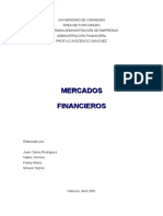 Mercados Financieros