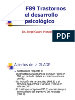 Trastornos Del Desarrollo Psicológico - Jorge Castro Morales