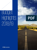 Budget 2018-19: L'analyse de KPMG