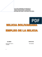 Trabajo de Empleo de Milicia Bolivariana 1