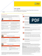 FreeStyle Libre - Sensor Adhesion Guide