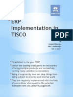 ERP Implementation in TISCO