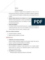 Sistemas Coloidales en Alimentos Ventaja y Desv.