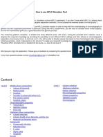 HPLC Simulator - Manual