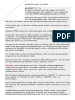 Passei em 2 Meses para Analista e Agora Sou Auditor