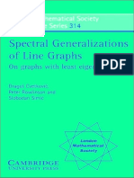 Cvetkovic - Spectral Generalizations of Line Graphs