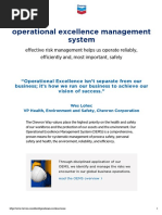 Operational Excellence Oems