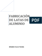 Fabricación de Latas de Aluminio