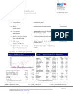 Corporate Highlights: Chart 1: FBM KLCI Chart Table 1: Regional Markets (24 September)