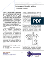 Study of Designing of Multibit Adders