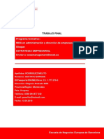 13.06.2018 Estrategia Empresarial Gustavo Rodriguez Melito