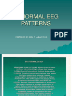 Abnormal Eeg Patterns: Prepared by Joel F. Lubar PH.D