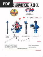 Bombas Fairbank Morse Catalogo Completo PDF