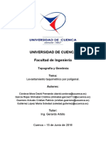 Práctica 1: Topografía y Geodesia