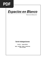 Revista Espacios en Blanco N20 PDF