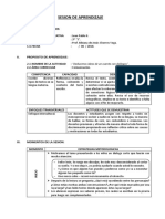 Sesion de Aprendizaje - Ideas de Un Cuento Con Dialogos