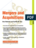 Mergers and Acquisitions