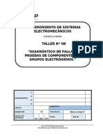 T-08 Diagnóstico de Fallas y Pruebas de Componentes de Grupos Electrógenos.