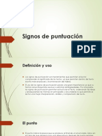 Signos de Puntuación