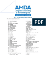 MT2 Listening Project Guide