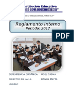 Reglamento Interno Cunca